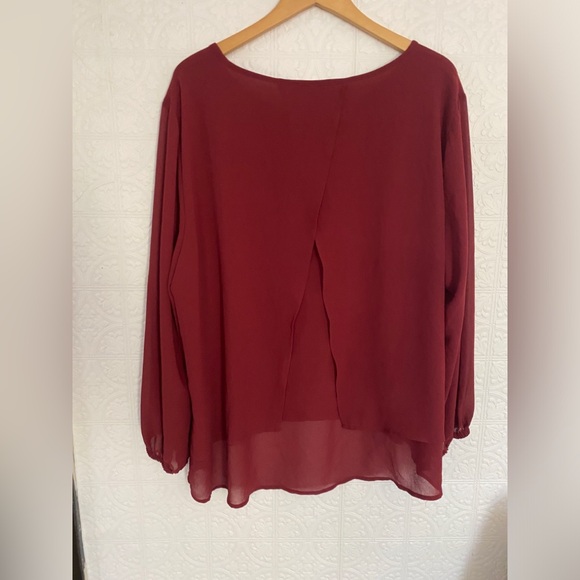 MICHAEL Michael Kors | Layered Pullover Blouse | 3x - Picture 2 of 4